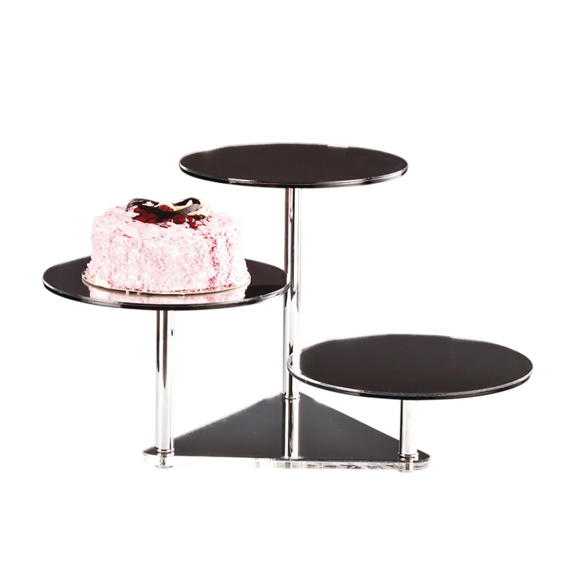 Zicco ZCP-083 3 Katlı Aynalı Teşhir Standı, 11x23x35 cm