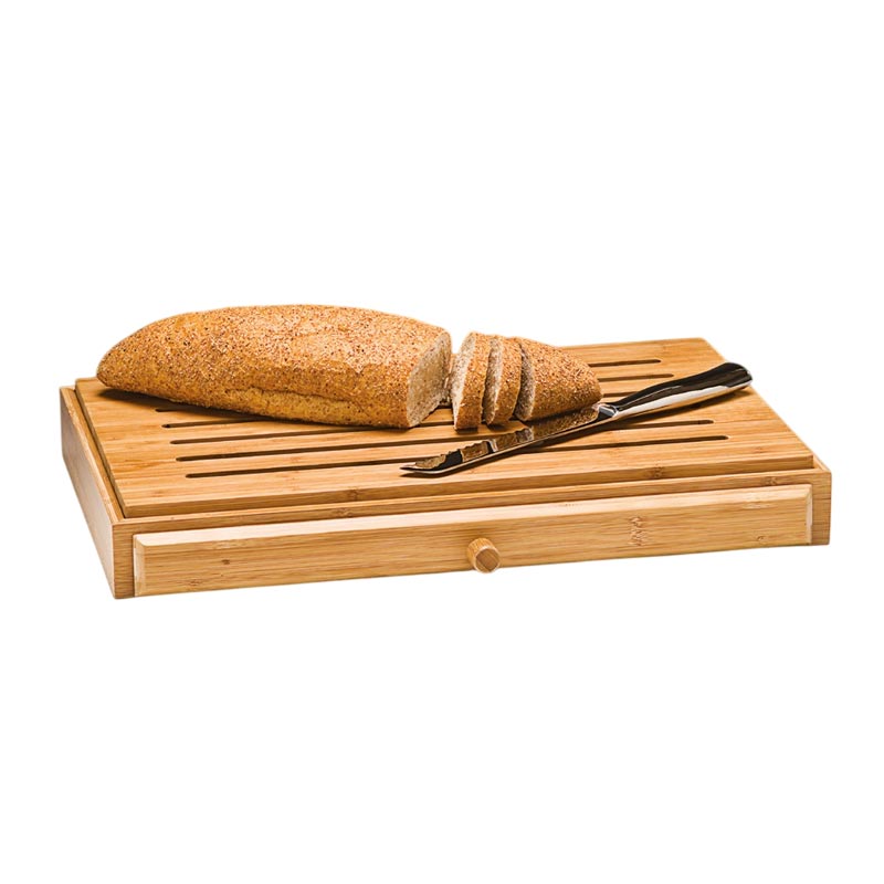Zicco AL-07A Ahşap Ekmek Kesme Tahtası, 32x52x7 cm