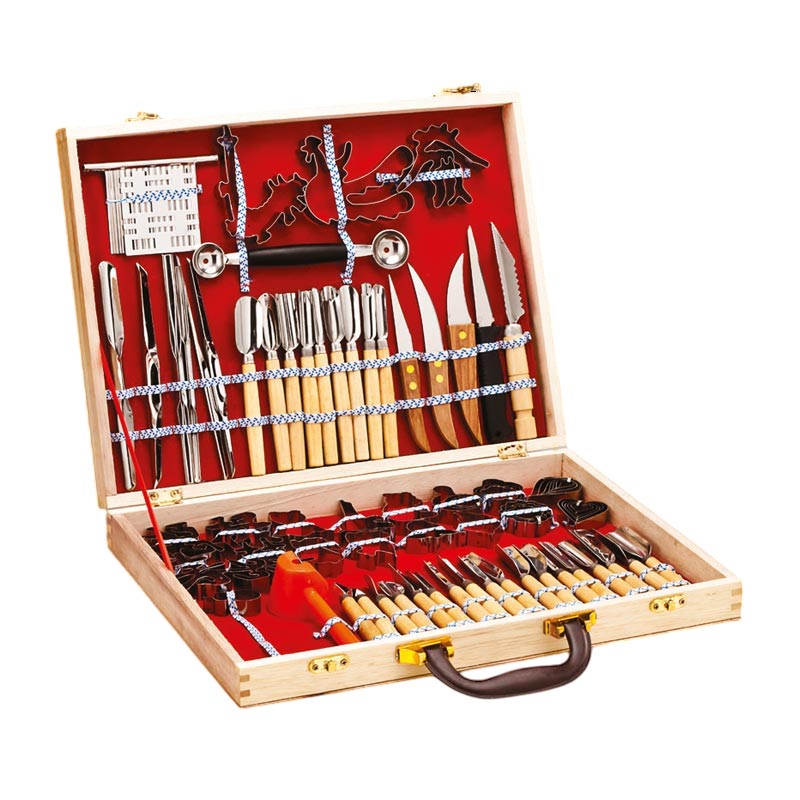 Zicco JSJK-02 Aşçı Dekor Takımı, Büyük Kutulu, 80 Parça