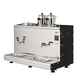 Ateşe Aspendos Smart 2 Demlikli Çay Kazanı, 30 L, Elektrikli