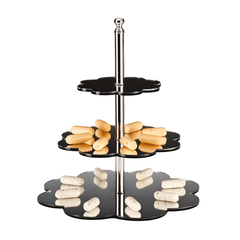 Zicco ZCP-118 Aynalı Papatya Teşhir Standı, 3'lü, 20x30x40 cm