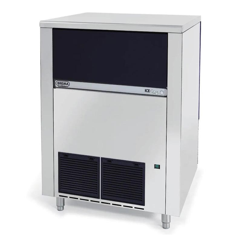 Brema CB-1265A Hazneli Küp Buz Makinesi, 130 kg/gün Kapasiteli