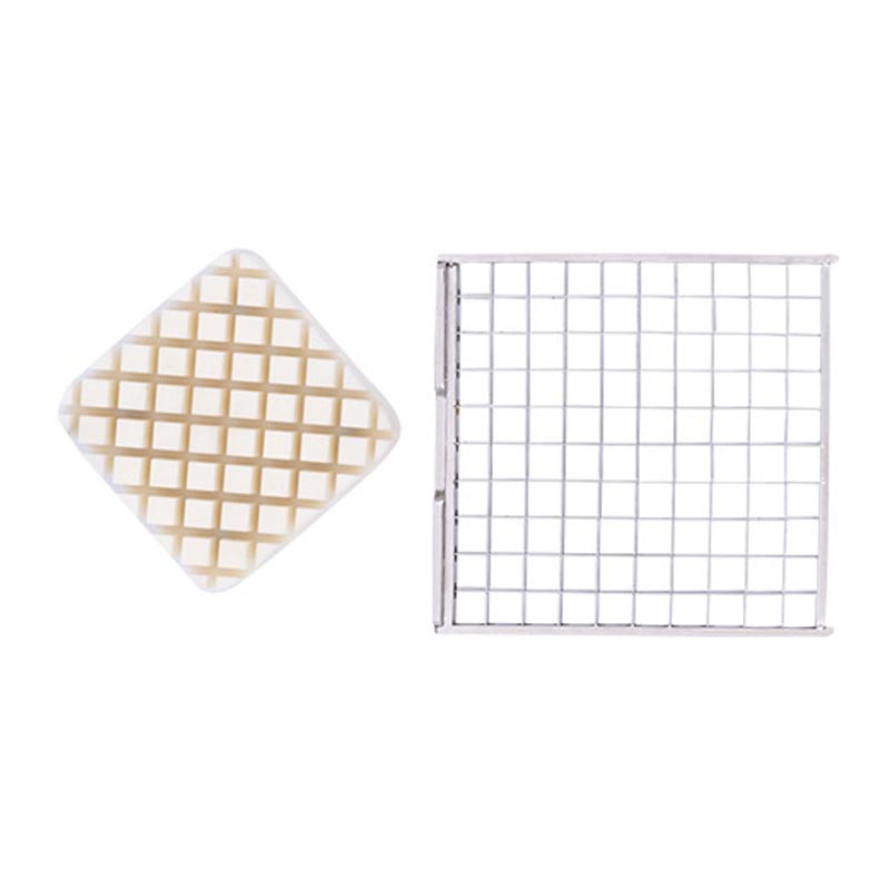 Cancan 1321-1 Manuel Parmak Patates Dilimleme Makinesi, 6x6 mm Disk