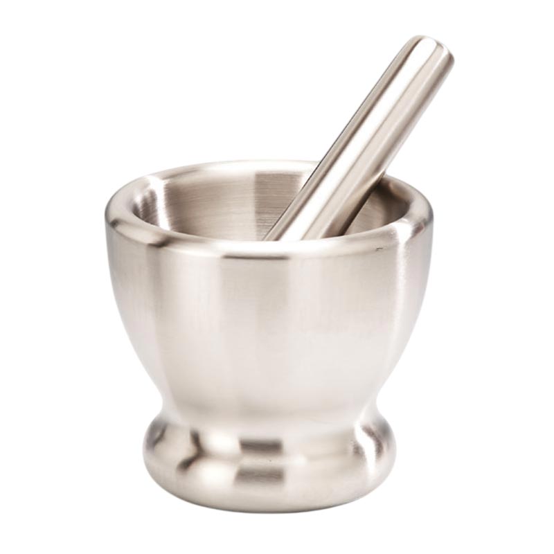 Zicco ZKC-910 Çelik Havan, 12.5x11.5 cm