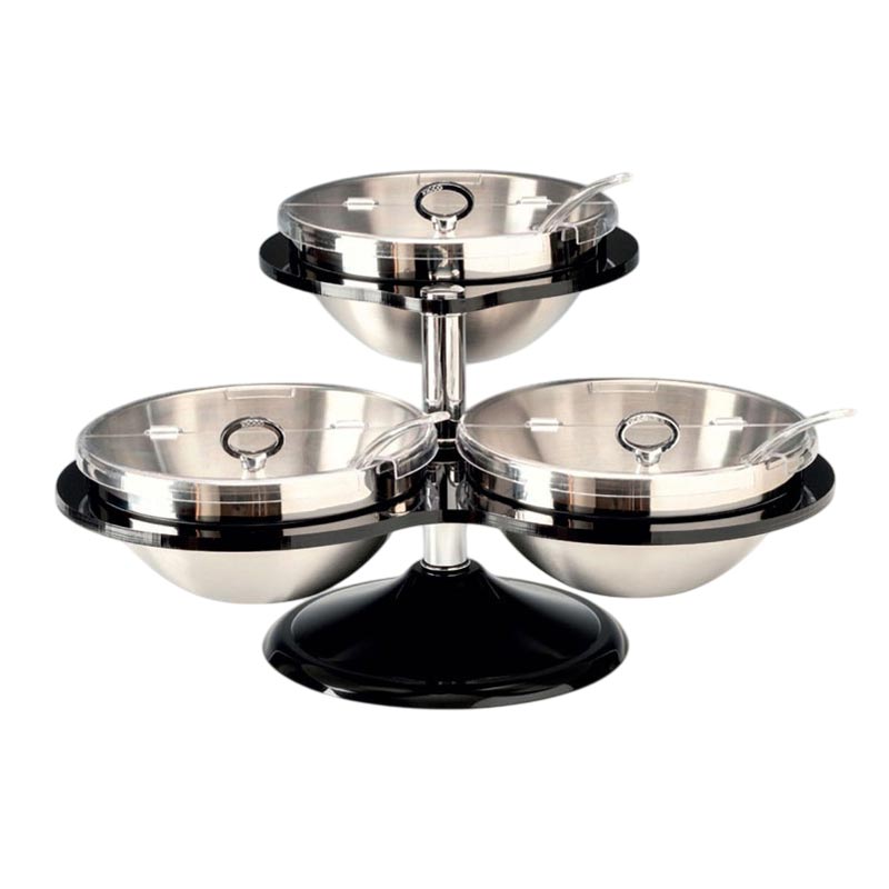 Zicco Çelik Kaseli Teşhir Standı, 54x50x30 cm