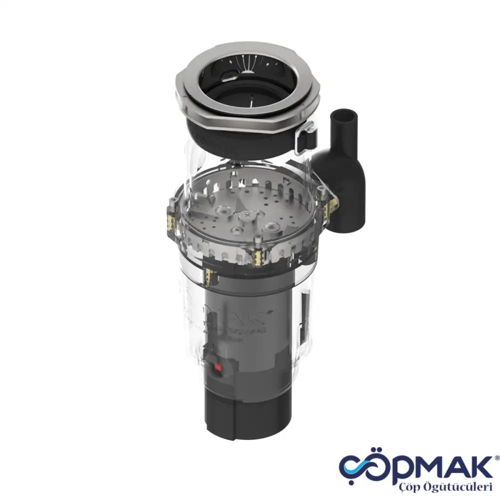 Şeffaf ve metalik çöp imha ünitesi 2hp Pnomatik Düğmeli Ürün Bilgileri ve İletişim