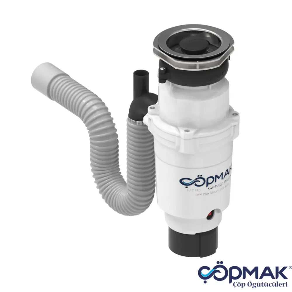 Beyaz atık giderim ünitesi ve hortumları 2hp Pnomatik Düğmeli ürün için