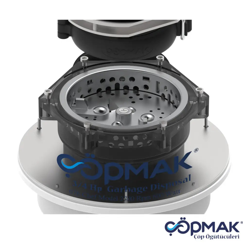 Çürümeye karşı sınırsız koruma sağlayan cihazın içine atılmaması gereken sert cisimlere dair görüntü