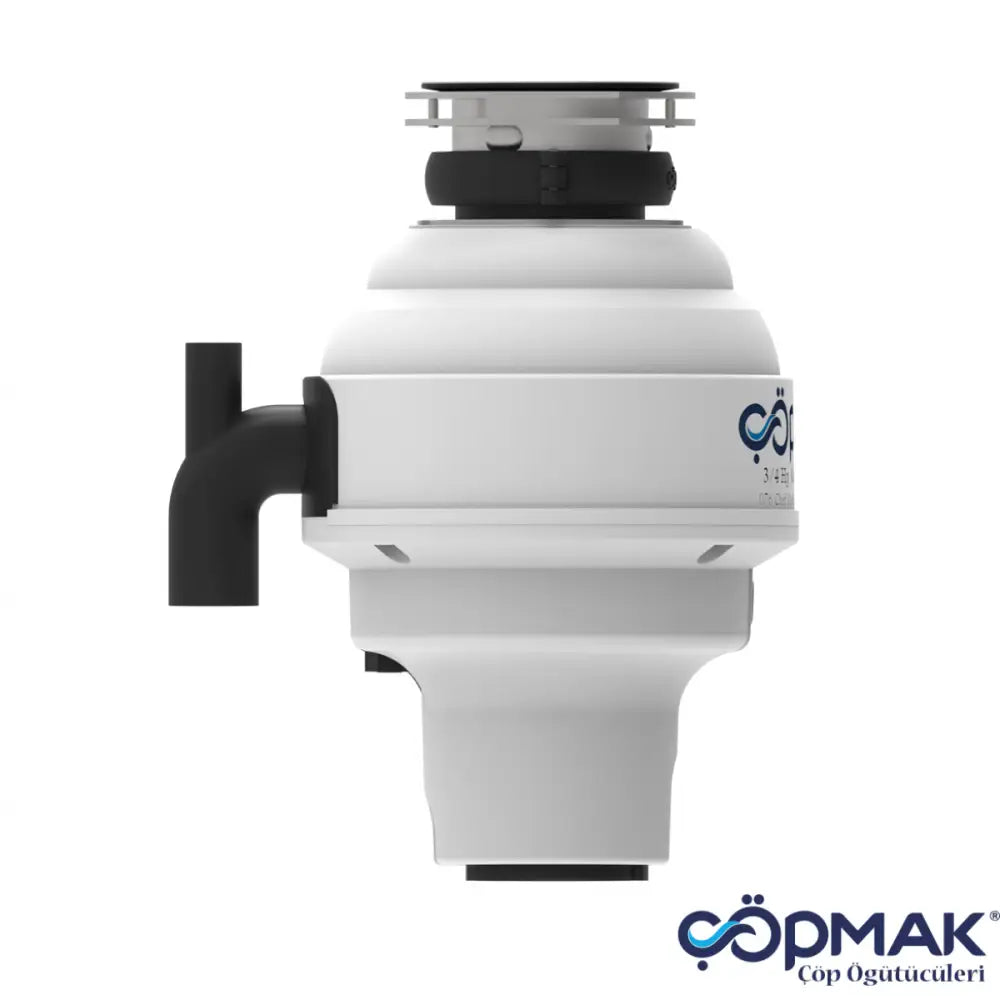 Çürümeye karşı sınırsız koruma sağlayan beyaz atık giderim ünitesi, gereken sert cisimlere uygun