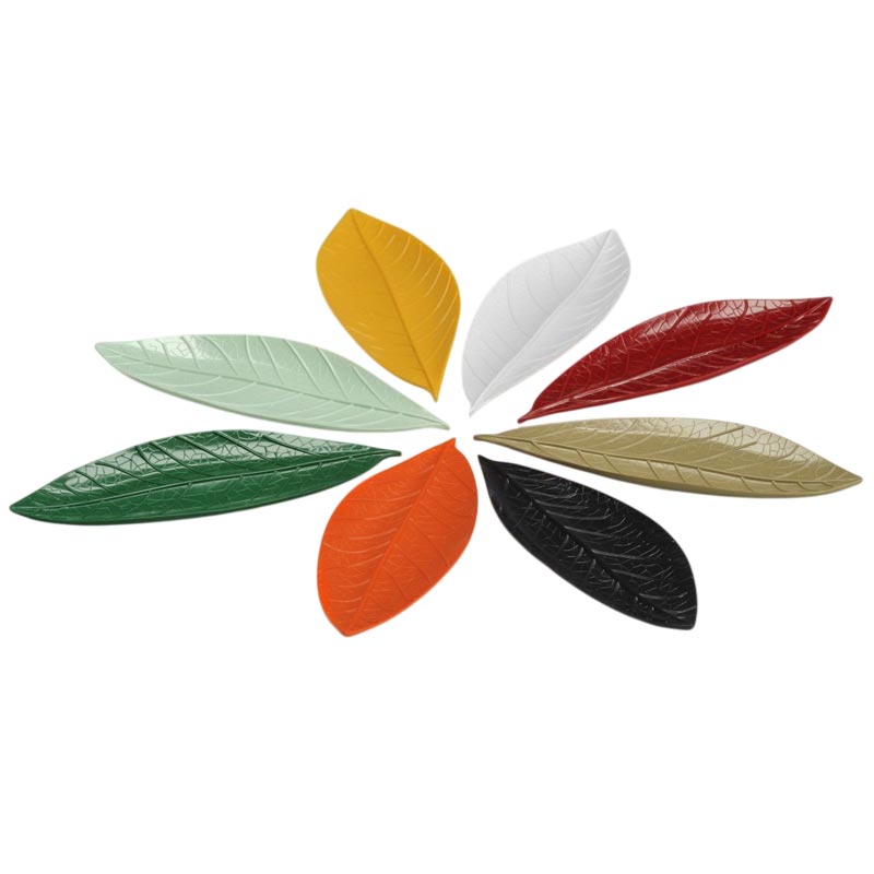 Zicco K-2400 Defne Model Melamin Mini Teşhir Tabağı, 6x17 cm, Beyaz