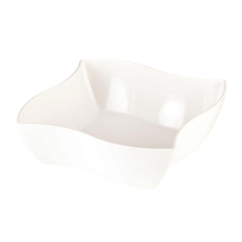 Zicco K-2007 Derin Melamin Kase, 28x28 cm, Beyaz