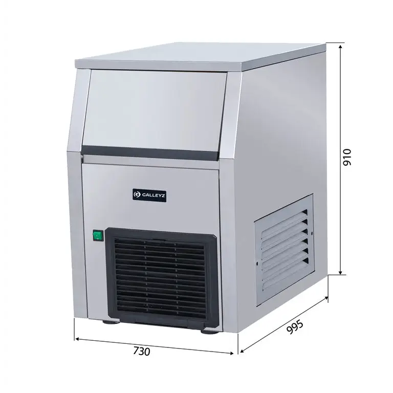 Galleyz 130 Kg Buz Makinesi