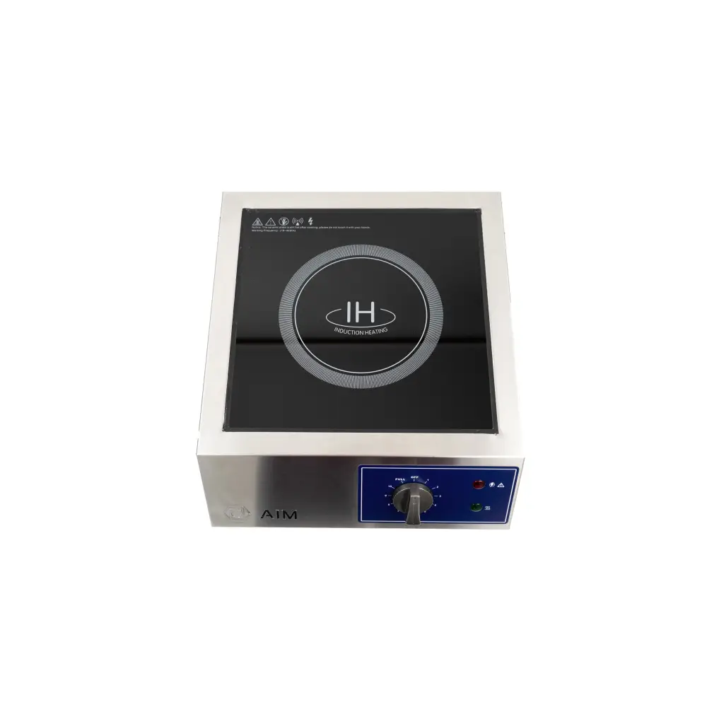 Galleyz ocak, paslanmaz çelik gövdeli indüksiyon ocak resmi