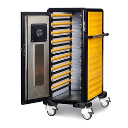 Gastrolley 75 Isıtmalı Banket Arabası, 57x79x99 cm