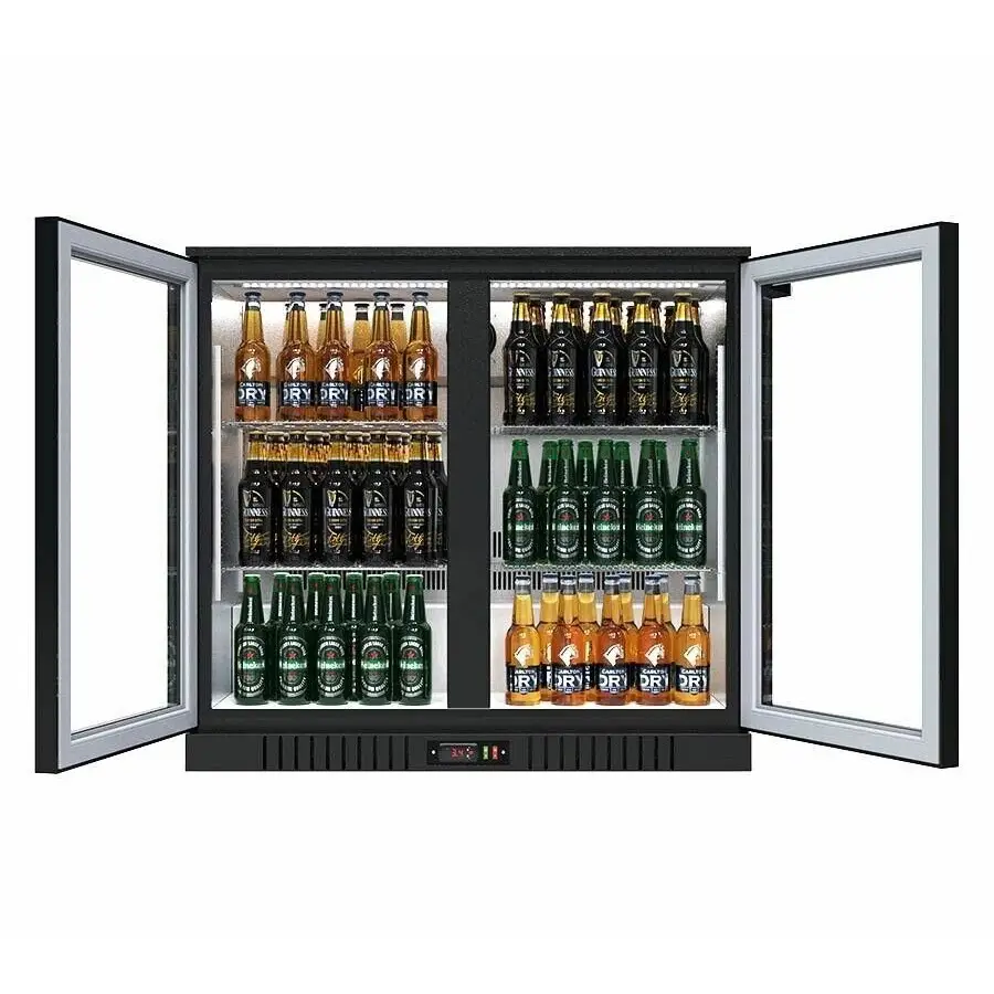 Galleyz İceinox Bar Tipi Buzdolapları - Çarpma 2 Kapılı- GBB 250