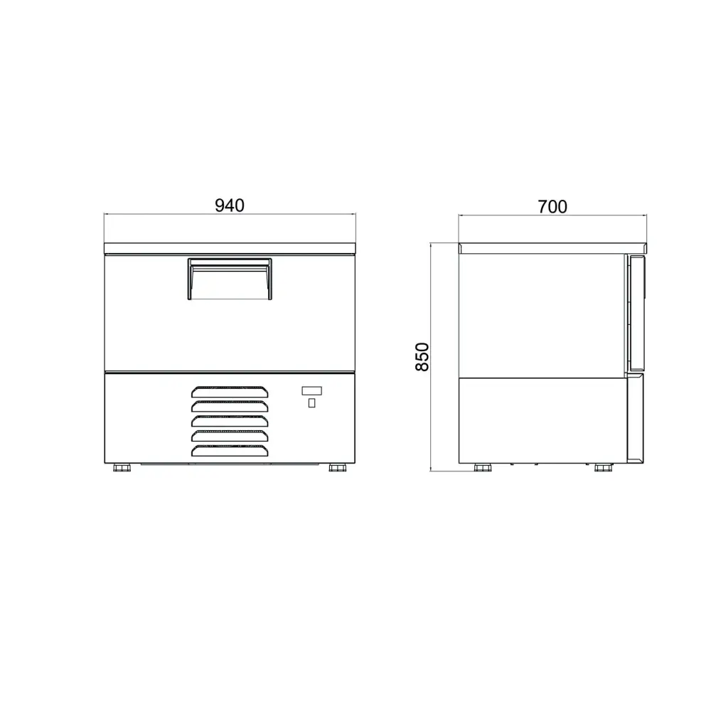 Çekmeceli Soğutucu ve Dondurucular - 1 Çekmeceli BC-1
