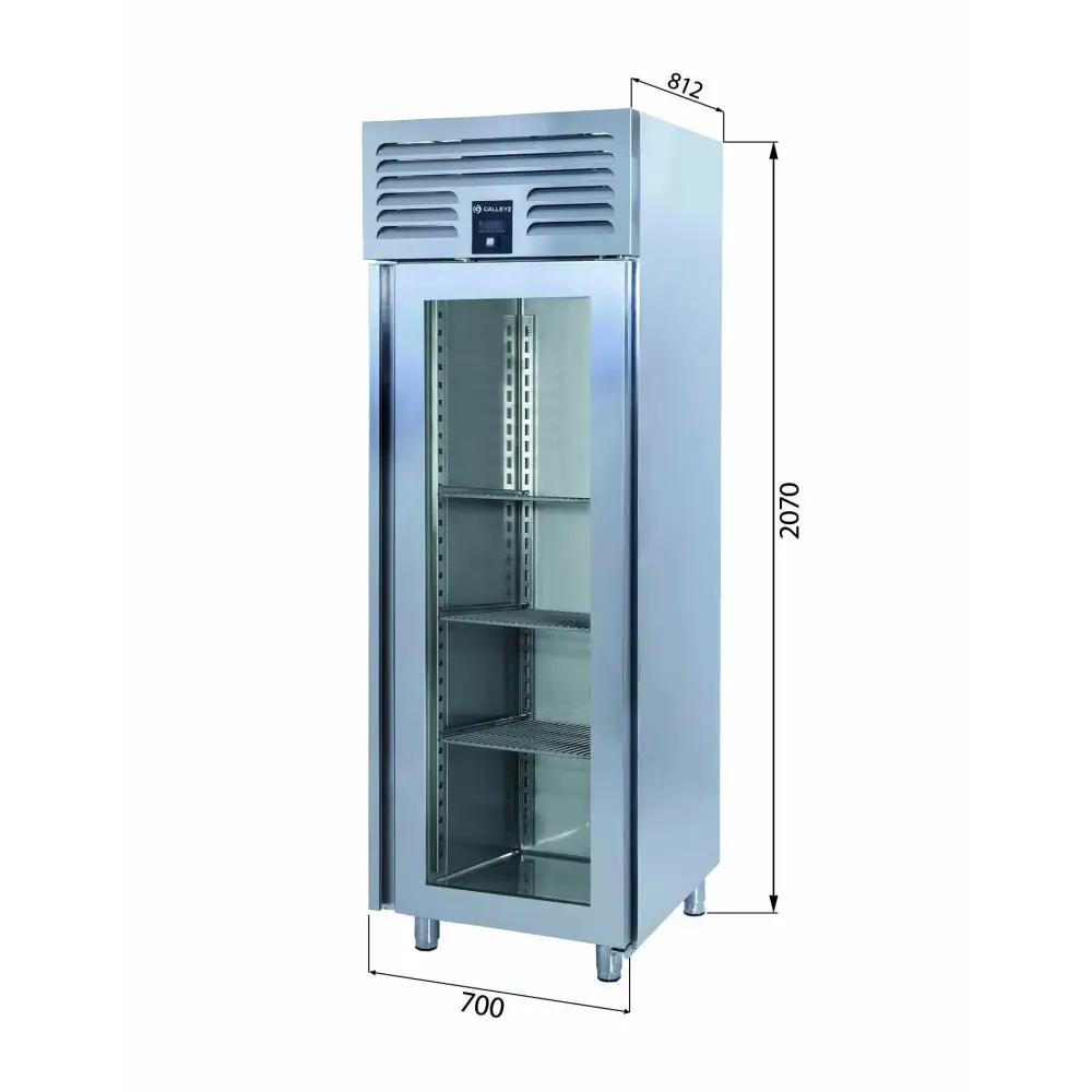 Dik Tip No Frost Dondurucu - 1 Cam Kapılı - VTS 520 N-VG