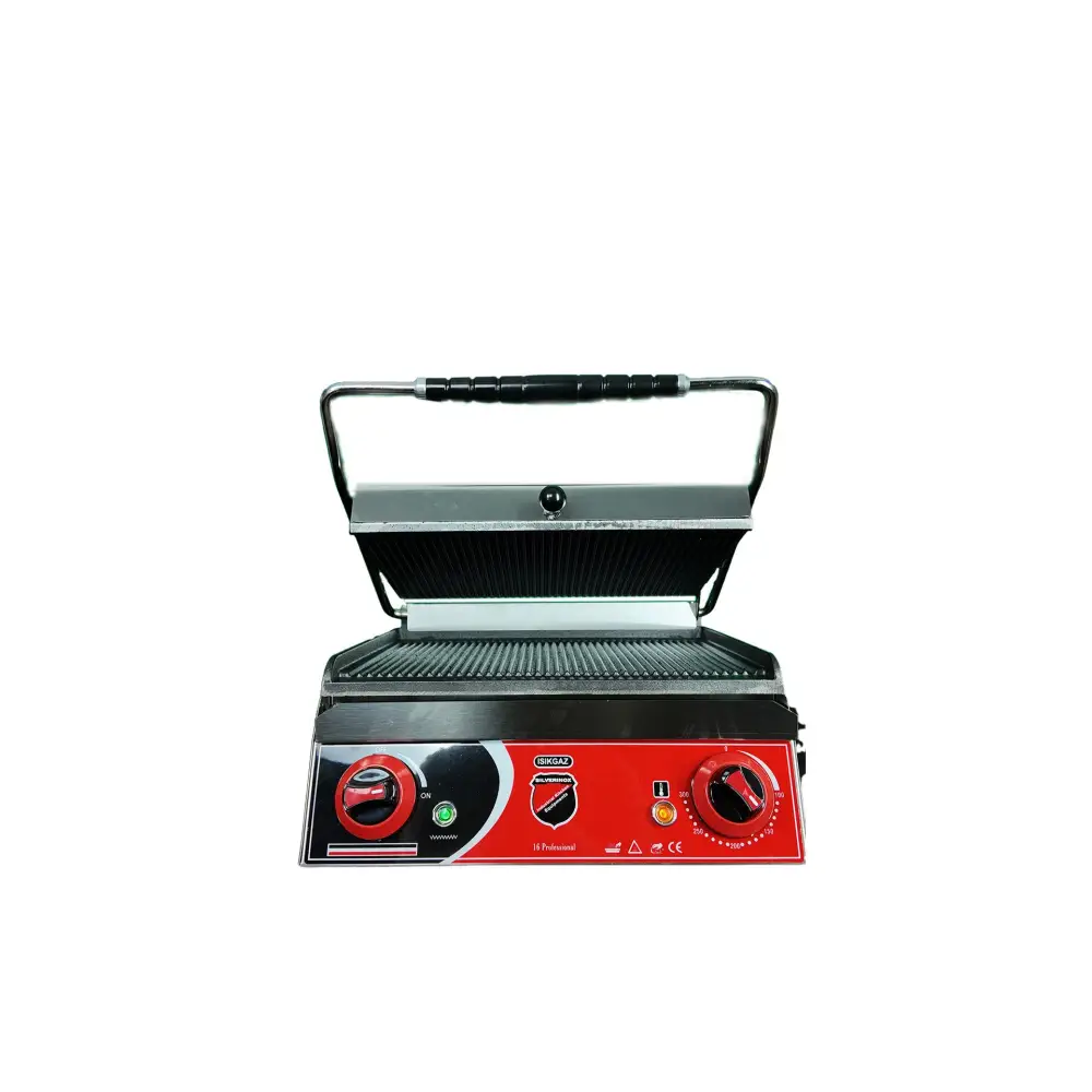 Işıkgaz Silverinox Elektrikli Döküm 20 Dilim Tost Makinesi SLVR-2131