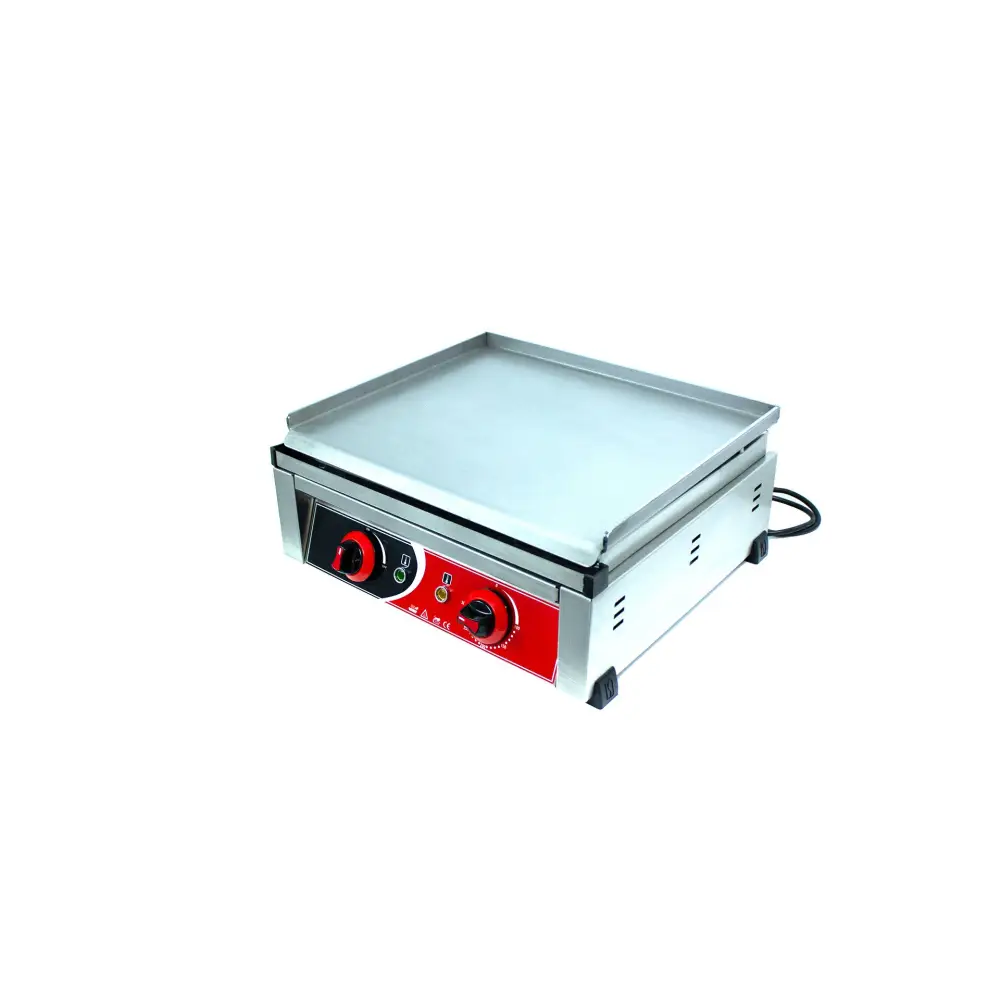 Işıkgaz SLVR-2155 50 Cm Elektrikli Sanayi Tipi Pleyt Sac Izgara Barbekü - e