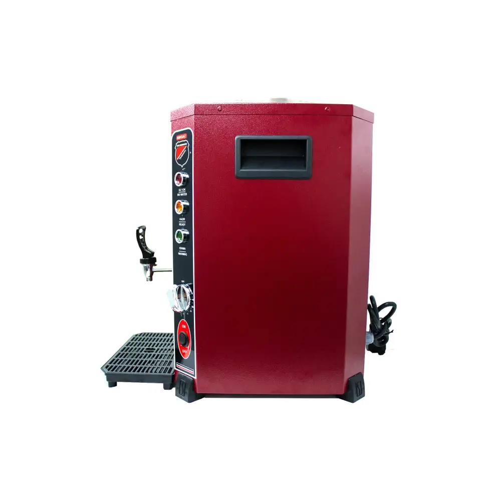 Jumbo Çay Makinesi Kırmızı 13 Litre (Demlikler Dahil)