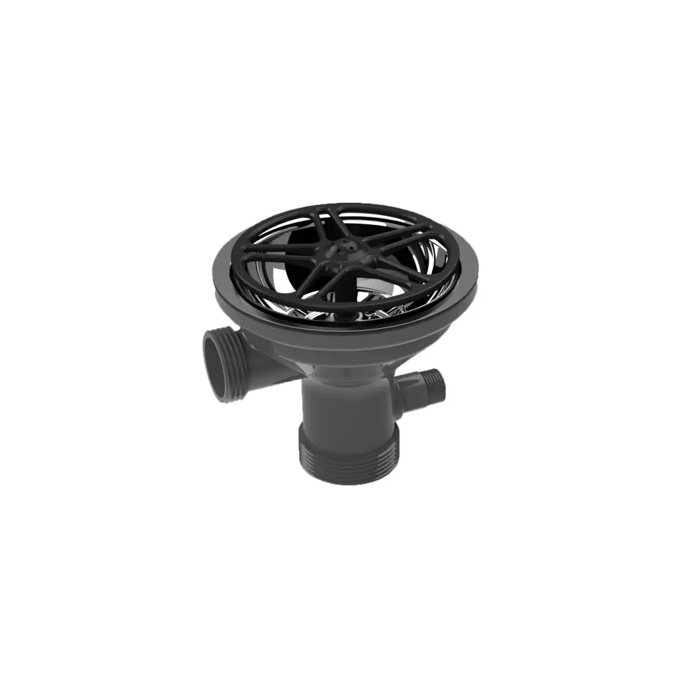 Bardak ve Kap Yıkamak İçin Yan Taşmasız Evye İçi Sifon Sistemi