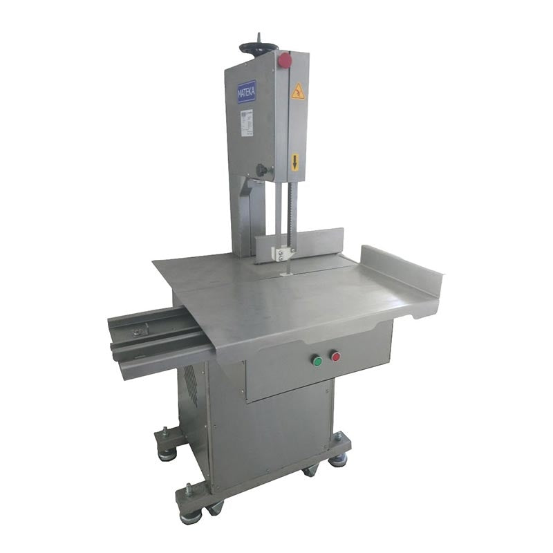 Mateka Et-Kemik Kesme Testeresi, Paslanmaz Gövdeli, Ayaklı, Büyük Boy, 380V