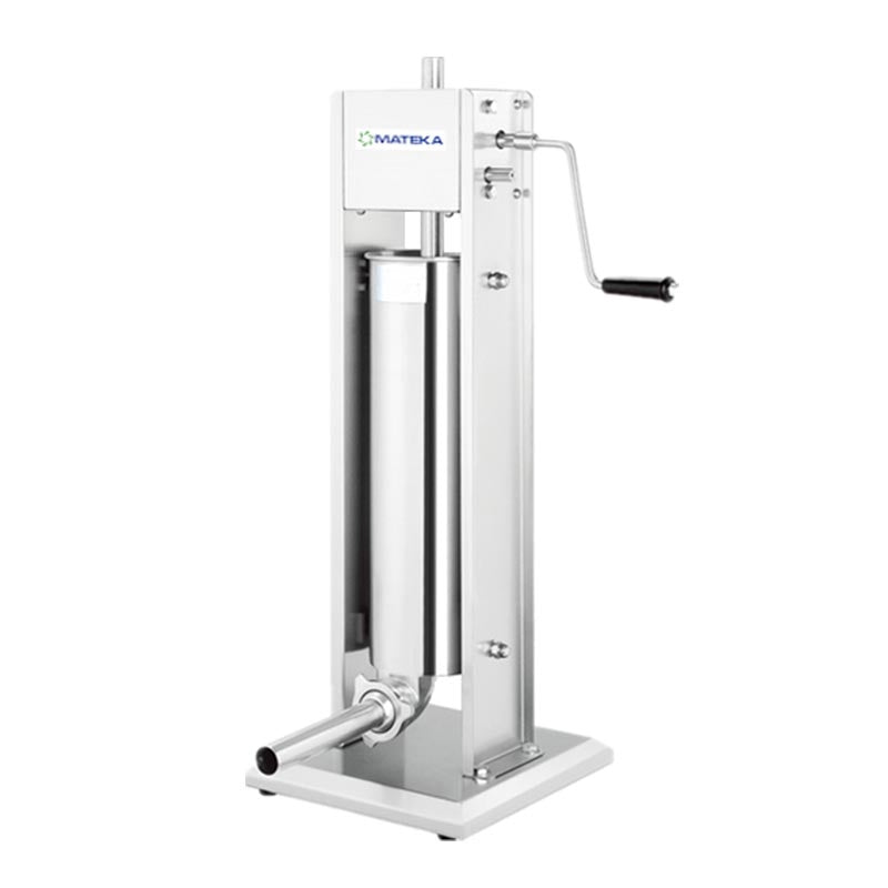 Mateka Manuel Sucuk Salam Sosis Köfte ve Peynir Dolum Makinesi, Dikey, 7 L