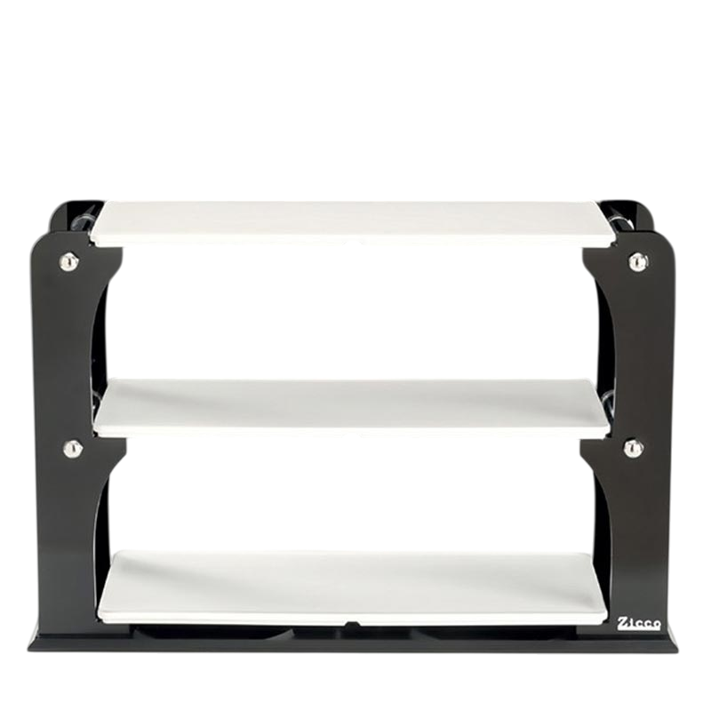 Zicco ZCP-743 3 Katlı Melamin Tepsili Teşhir Standı, 20x57 cm