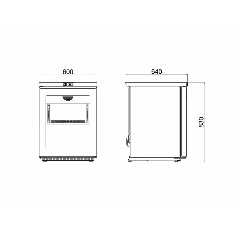 Mini Dry Aged Buzdolapları - 1 Kapılı - DAG 140