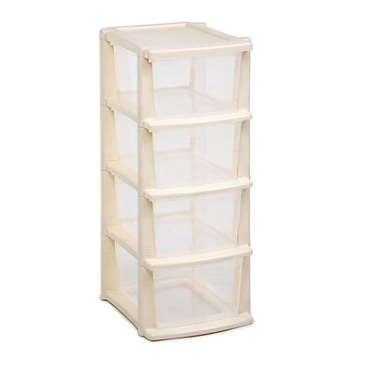 Bora Plastik Multi Store Düzenleyici, 4 Çekmeceli, 78 cm