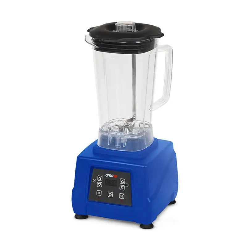 Omake Bar Blender 3 Litre Dijital Kapak Sensörlü Mavi