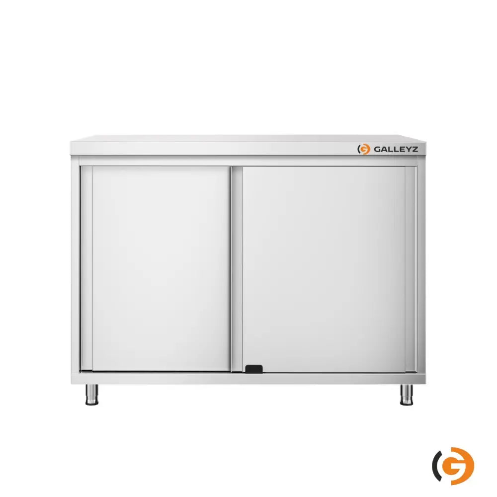 Paslanmaz Çelik Dolaplı Çalışma Tezgahı