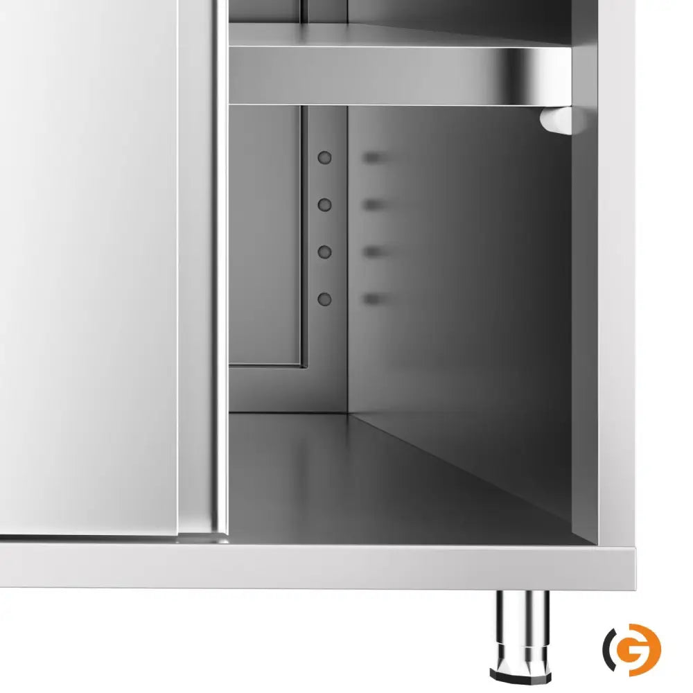 Paslanmaz Çelik Dolaplı Çalışma Tezgahı