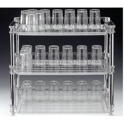 Zicco ZCP-672 Polikarbon Tepsili Bardak Standı, 53x33x h:46 cm