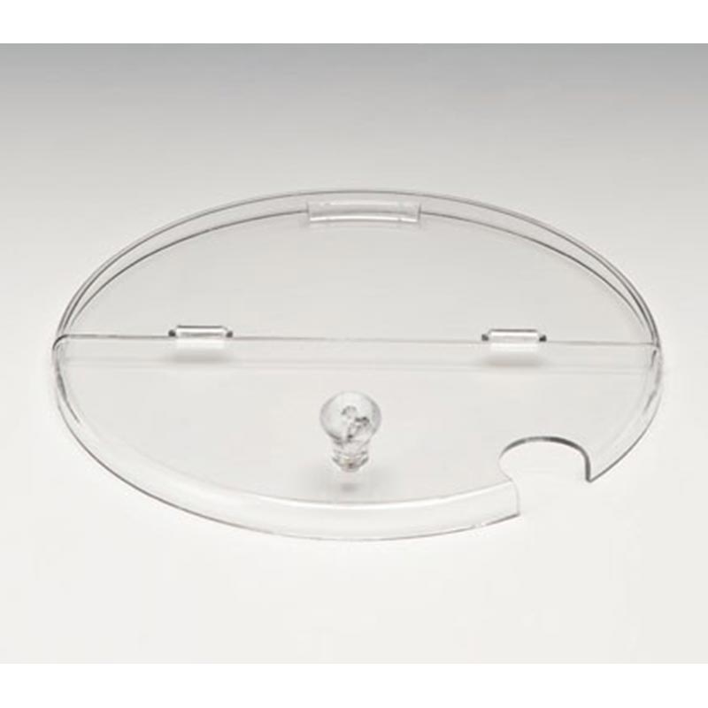 Zicco PDFCC Polikarbon Menteşeli Açılır Kapanır Kapak, 23 cm