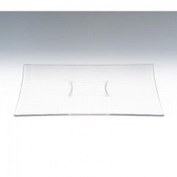 Zicco ZCP-623 Polikarbon Teşhir Tabağı, 25x25 cm, Şeffaf