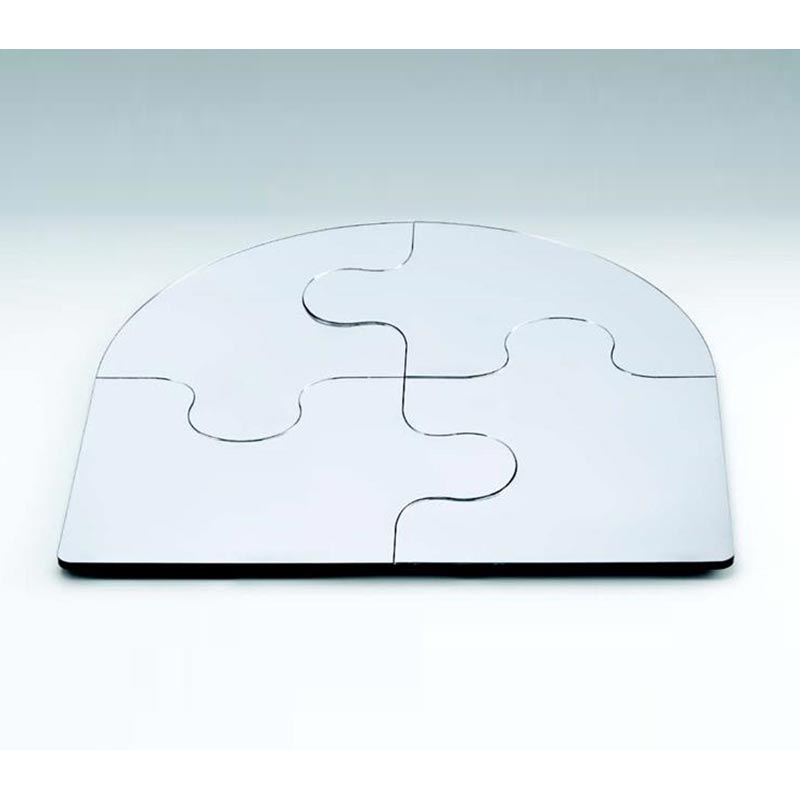 Zicco ZCP-457 Köşeli Puzzle Ayna Teşhir Standı, 50 cm