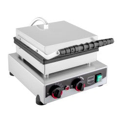 Remta W22 Yuvarlak Kapaklı Bubble Waffle Makinesi, 25'li, Elektrikli