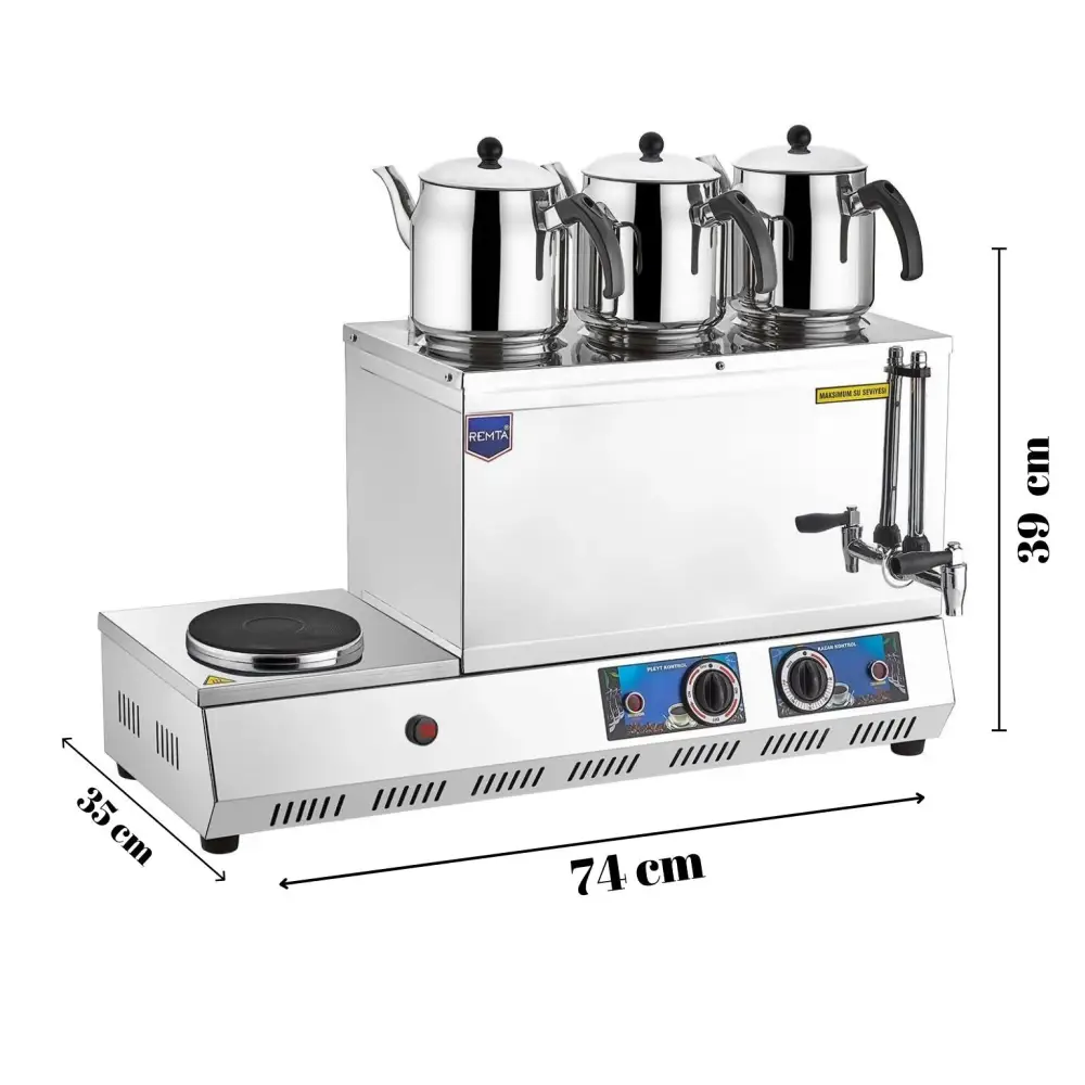 Remta K32 55 Model Elektrikli Çay Ocağı 34 lt