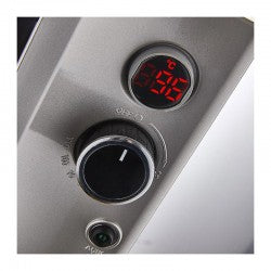 Remta DE11P Premium Jumbo Çay Makinesi, 2 Demlikli, 23 L, Siyah