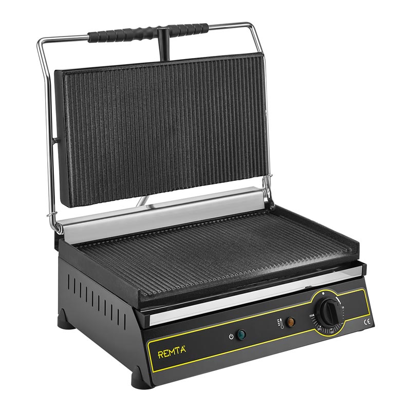 Remta R73S Standart Tost Makinesi, 20 Dilim, Elektrikli, Siyah