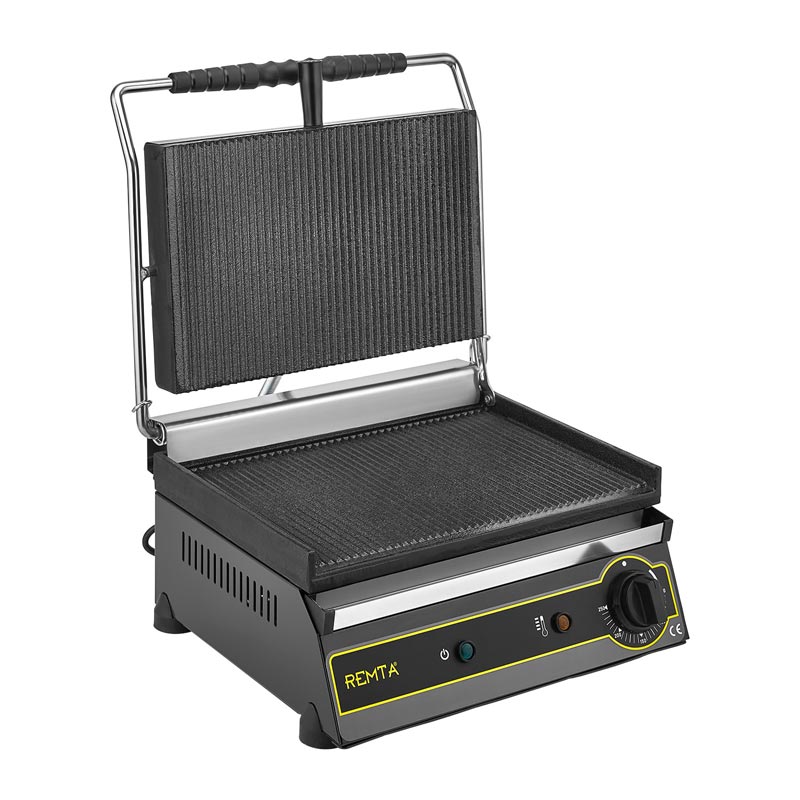 Remta R76S Standart Tost Makinesi, 16 Dilim, Elektrikli, Siyah