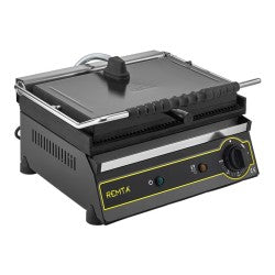 Remta R76S Standart Tost Makinesi, 16 Dilim, Elektrikli, Siyah