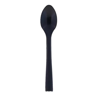 Rubikap Gravity Tek Kullanımlık Kaşık, 18 cm, Siyah