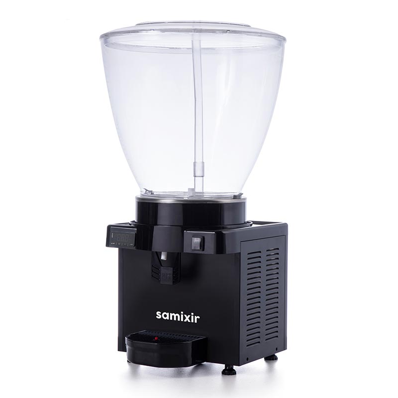 Samixir S40 Panaromik Dijital Soğuk İçecek Dispenseri, 40 L, Siyah