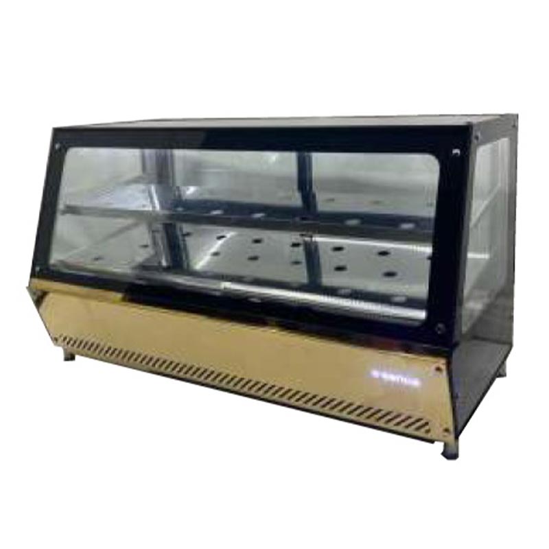 Senox Set Üstü Sıcak Teşhir Dolabı, Dik Camlı, 120 L