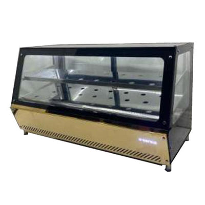 Senox Set Üstü Sıcak Teşhir Dolabı, Dik Camlı, 120 L