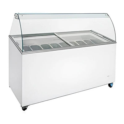 Senox SYD-510 8 Gözlü Dondurma Teşhir Reyonu, 300 L