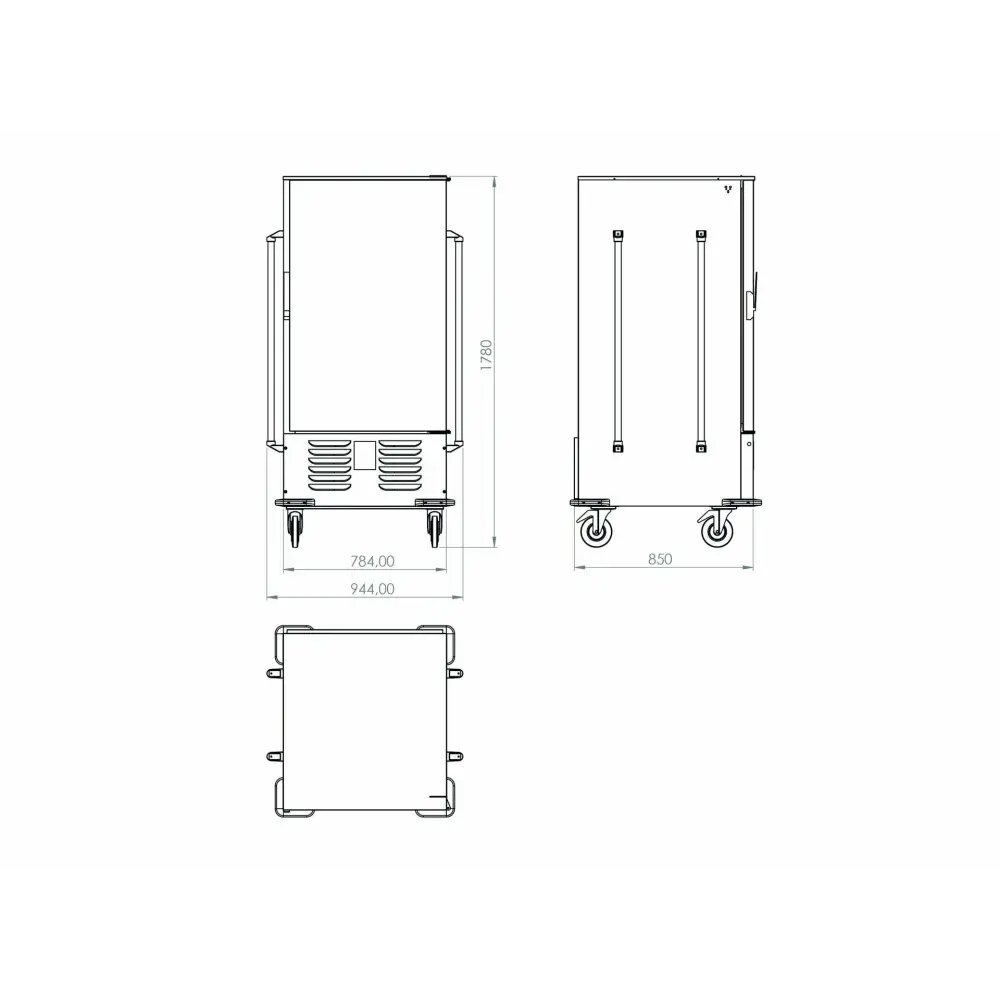 Soğutmalı Donduruculu Banket Arabaları CB 12 N CR
