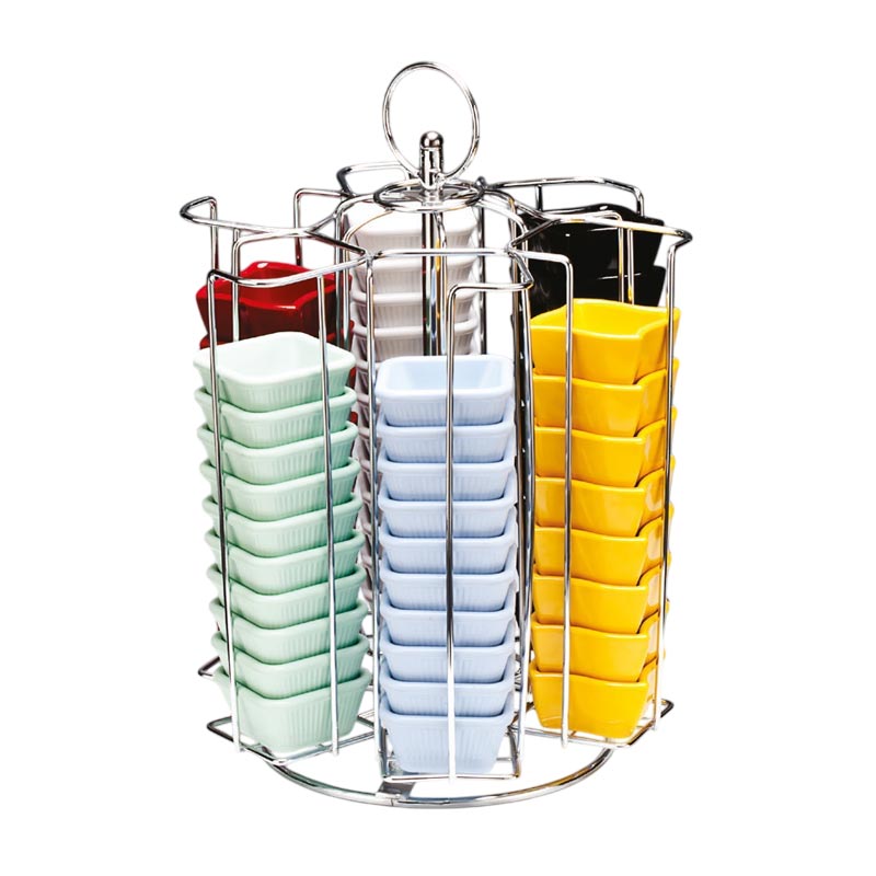 Zicco AL-72401 Telli Döner Sosluk Reçellik Standı, 72'li